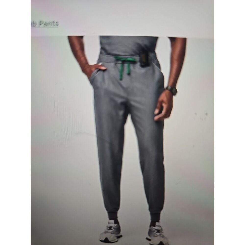 FIGS Tansen Jogger Scrub Pants Graphite Men's Size Medium‎ Tall